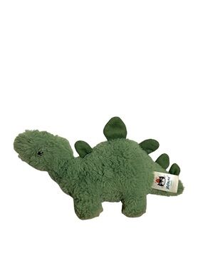 Jellycat Mini Fossilly Stegosaurus Plush Green Dinosaur Stuffie Baby Stuffy